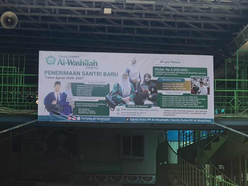 Pondok Pesantren Al Washilah Jakarta adalah salah satu pilihan terbaik untuk pendidikan Islam terpadu di Jakarta Barat.
