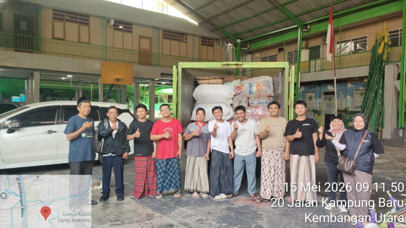 Pengangkutan dan Penimbangan Sampah Bank Sampah Al Washilah oleh Sudin LH Jakarta Barat
