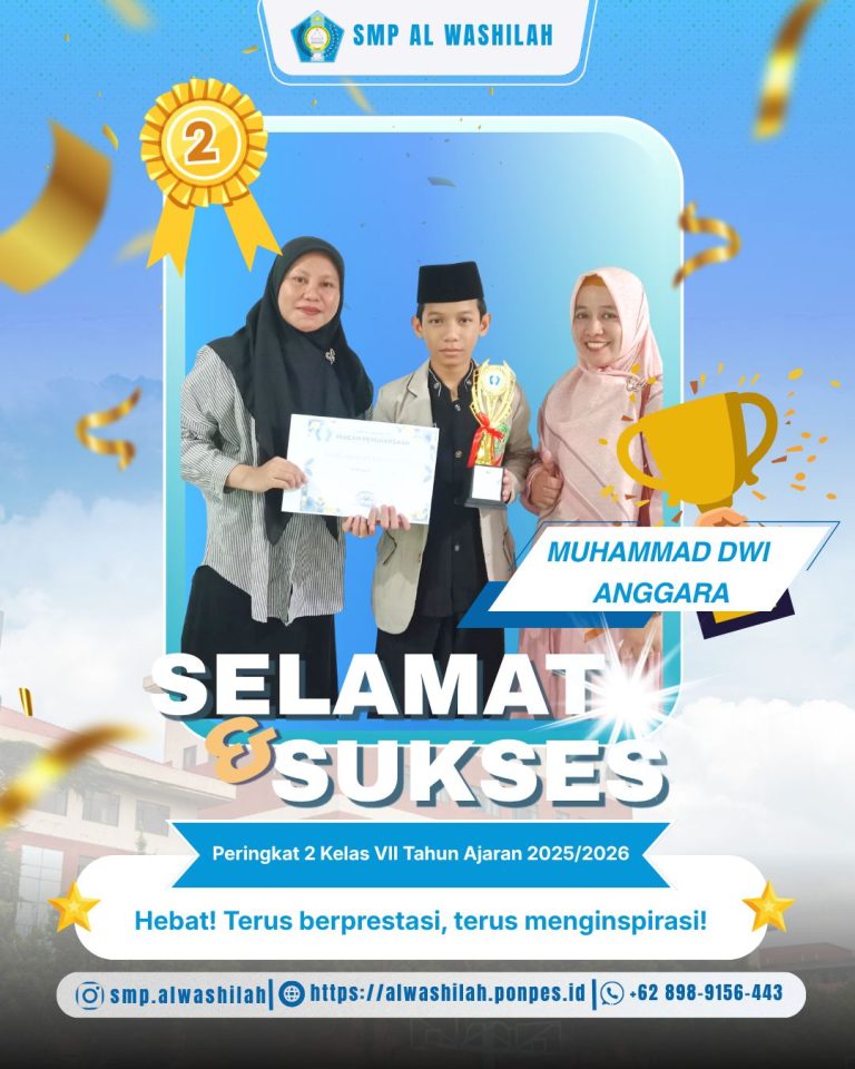 SANTRI BERPRESTASI PONDOK PESANTREN AL WASHILAH JAKARTA