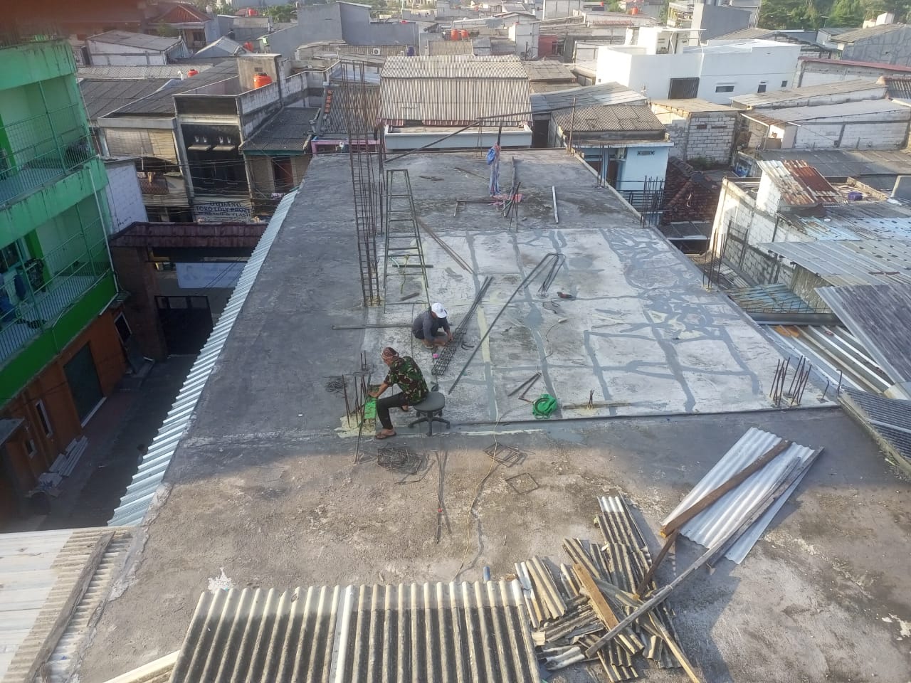 Read more about the article LAPORAN KEGIATAN PROGRESS PEMBANGUNAN ASRAMA SANTRI