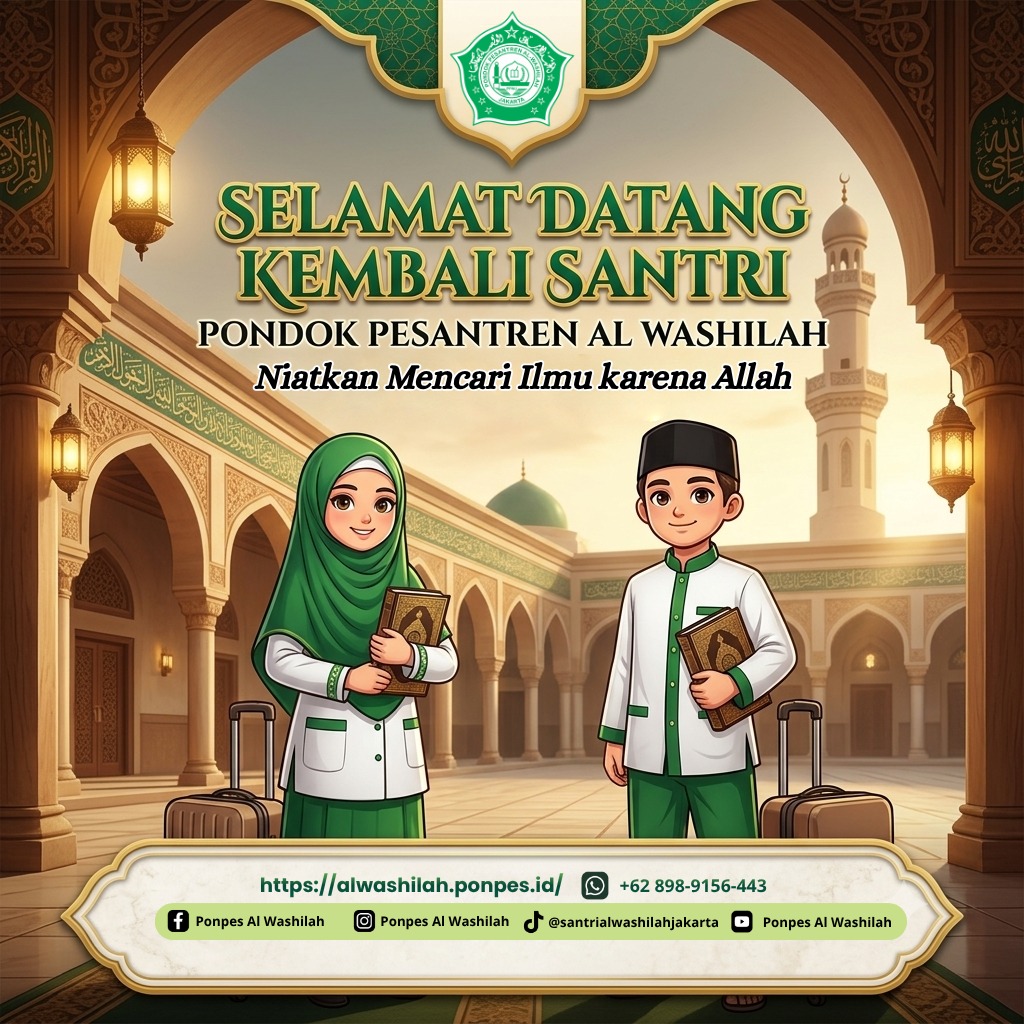 Read more about the article SELAMAT DATANG KEMBALI PARA SANTRI