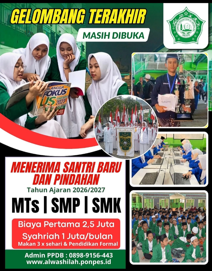 Gelombang Terakhir! Pondok Pesantren Jakarta Masih Menerima Santri Baru