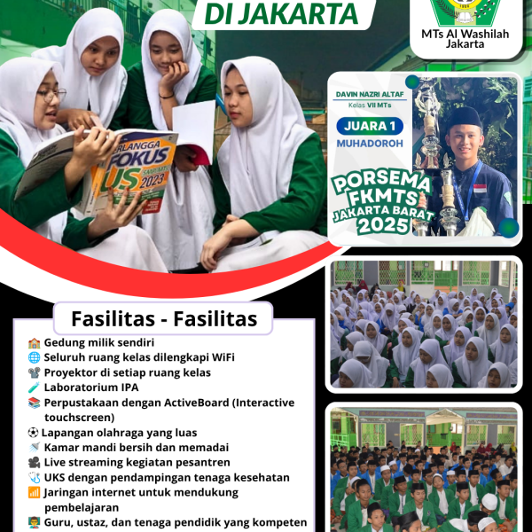 Sedang mencari MTs berbasis pesantren di Jakarta Barat?