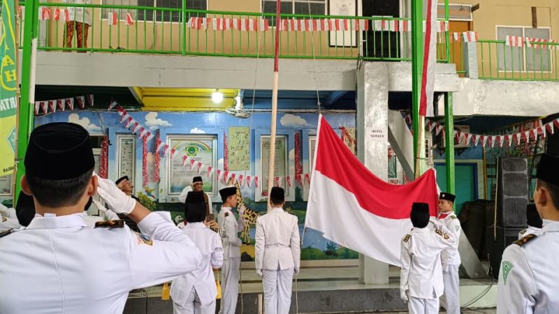 Upacara 17 agustus ponpes alwashilah