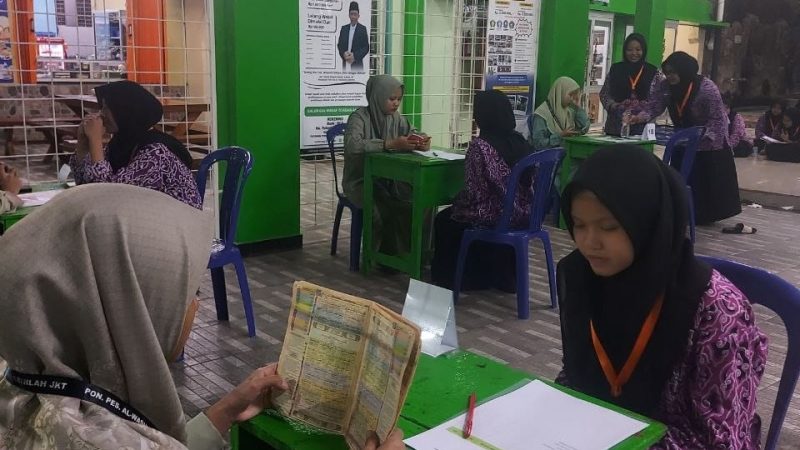 Ujian Hafalan Surah Al-Mulk di Al Washilah, Santri Diuji Bacaan dan Pemahamannya