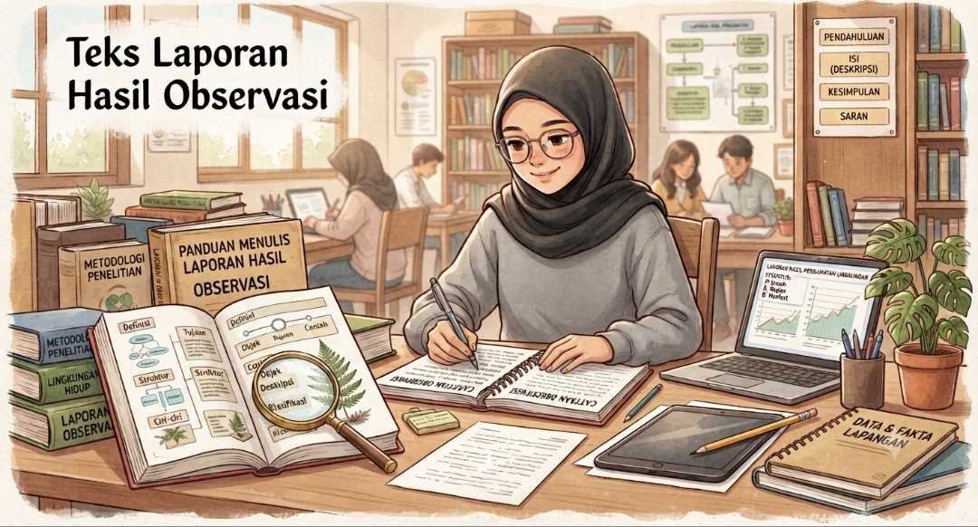 Read more about the article Teks Laporan Hasil Observasi Lengkap