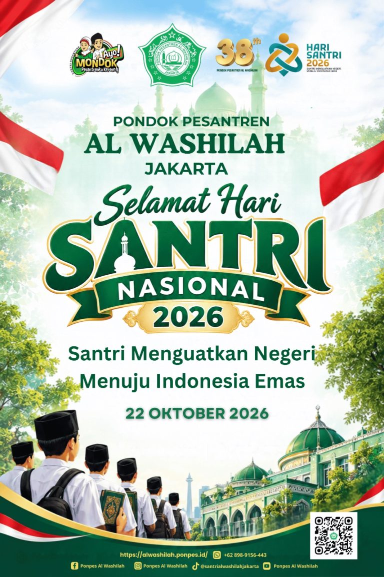 Dari pesantren, santri menimba ilmu, menjaga akhlak, dan menumbuhkan cinta untuk Indonesia.