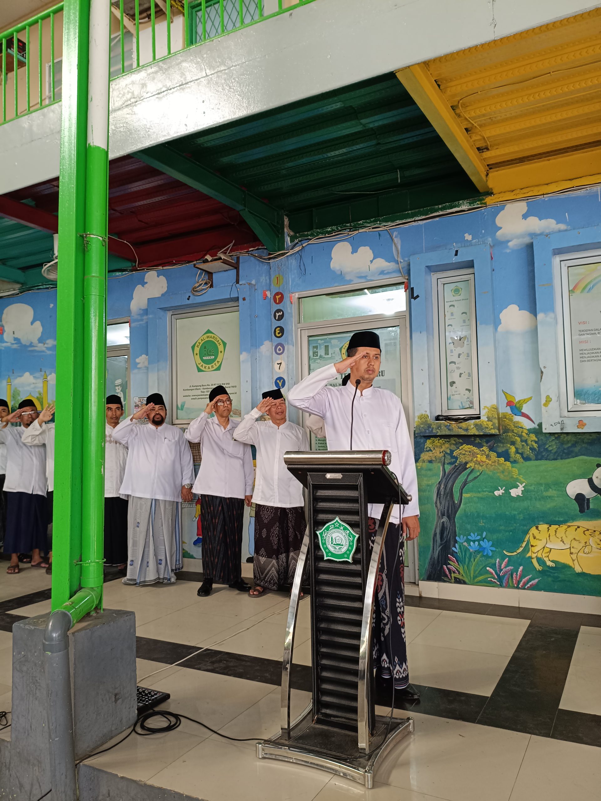 Al Washilah Jakarta perkuat karakter kebangsaan melalui Upacara Hari Santri 2026